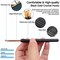 Black Gold Crochet Hooks Needles for Arthritic Hands, 2.0-6.0mm Crochet Hook Set Ergonomic Soft Grips Knitting Hook for Crochet Yarn Craft, Aluminum Knitting Crochet Supplies Kit for Knitter